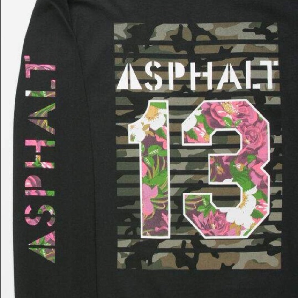 ASPHALT YACHT CLUB Team Floral Mens T-Shirt New - Picture 2 of 8